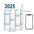 Konghyp 2025 Planner Poster Giant Annual Design with 365 Large Boxes
