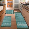 thumbnail image 2 of Kitchen Rugs Sets 3 Piece with Runner Floral Kitchen Floor Mat Carpet Farmhouse Rugs and Mats Non Skid Washable Runner Rug for Kitchen Office Sink Laundry, 2 of 12