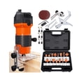 thumbnail image 2 of Router Madera Recortadora Rebajadora 800w +15 Brocas Carburo, 2 of 4
