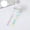 White, variant on CaiYueKe Pearl Finish Index Tabs Sticky Notes, Pull Out Transparent Page Markers for Office Supplies, Categorization Labels Organizer for Notebooks Planners Journals, Removable Book Tabs for Studying