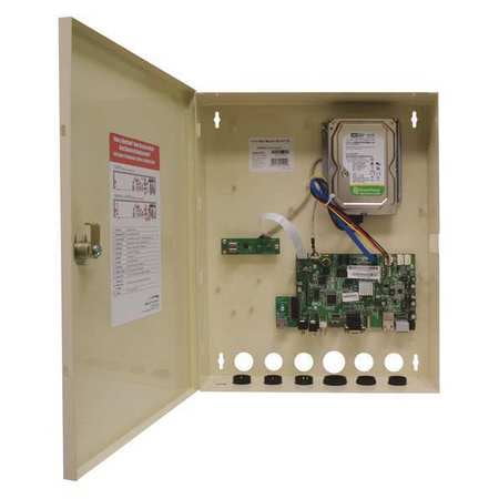 Speco 4 Channel NS Plug & Play Wall Mount Network Video Recorder, 9 TB HDD