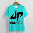thumbnail image 2 of Dude Perfect T-Shirts for Women, Fasion Oversize Short Sleeve Shirts, Casual 3D Print Tee, S-6XL, 2 of 9