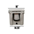 thumbnail image 5 of Fatboy 45 Quart Roto Molded Hard Sided Cooler Sand, 5 of 10