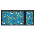 thumbnail image 4 of Chririnla Farm Tractor Cow Youth Wallet, Polyester Trifold Money Organizer, Wear Resistant Slim Wallet for Sports and School, 4 of 7