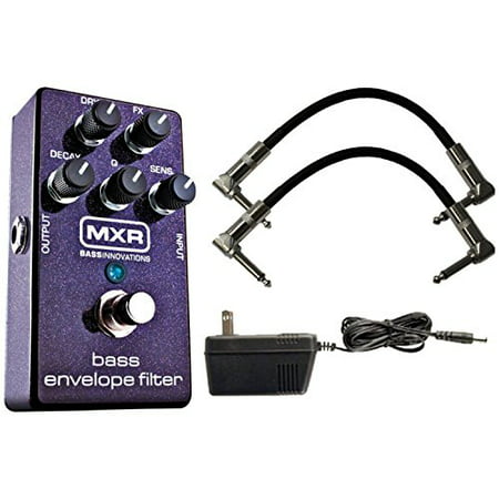 MXR M82 Bass Envelope Filter with 9V Power Supply and Patch