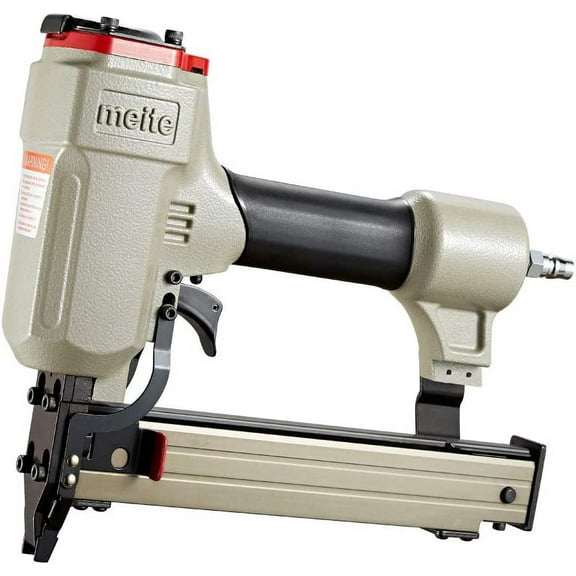 MEITE 9240B Pneumatic Staple Gun 18 Gauge (92 Series) 5/16" Crown Air Upholstery Stapler 1" to 1-5/8" Length