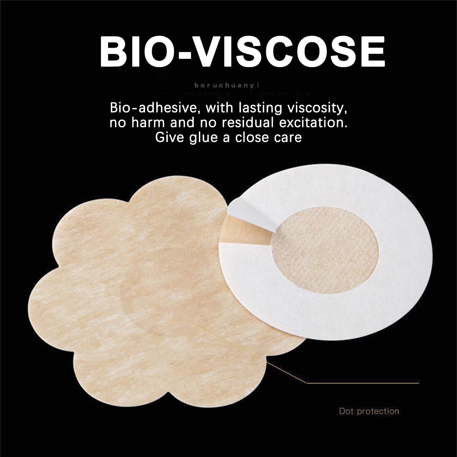 Buy 5 Pairs Nipple Covers Disposable Nipple Pasties Breast Petals