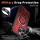 thumbnail image 3 of For iPhone 14 Pro Max Case Compatible with MagSafe Military Protection PC+TPU Kickstand Phone Cover, 3 of 5