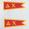 thumbnail image 3 of CafePress - Delta Chi Flag Long Sleeve T Shirt - Unisex Cotton Long Sleeve T-Shirt, 3 of 4