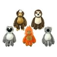 thumbnail image 7 of Ultra Soft Dog Toys Oh So Cute Bark Cuddle Buddies Furry Zoo Animal Squeakers (Brown Monkey Small), 7 of 7