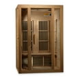thumbnail image 2 of Maxxus "Seattle" 2 person Low EMF FAR Infrared Sauna Canadian Hemlock, 2 of 12