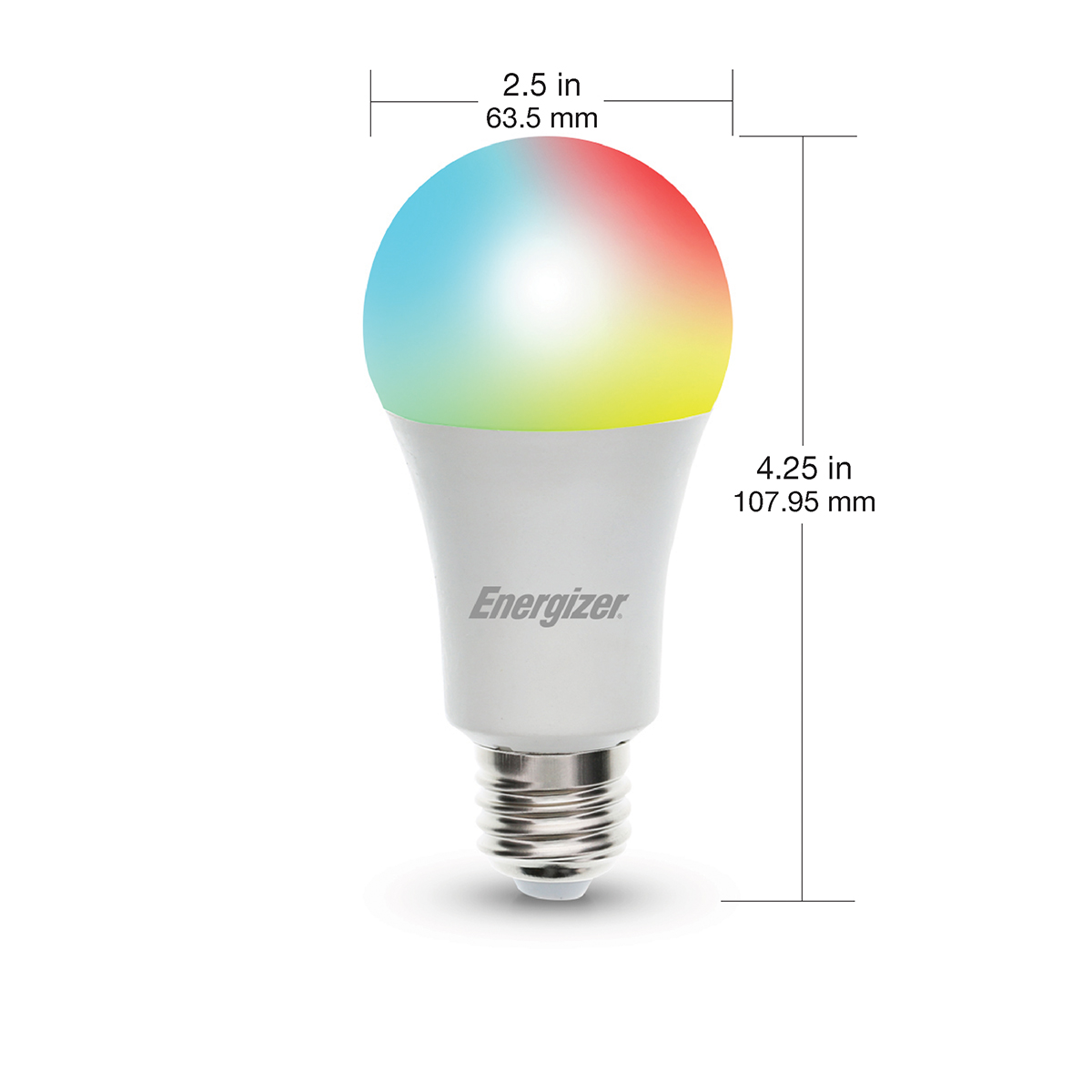 Energizer Smart Wi-Fi LED Light Bulbs, 24-Pack Multicolor A19 photo 5