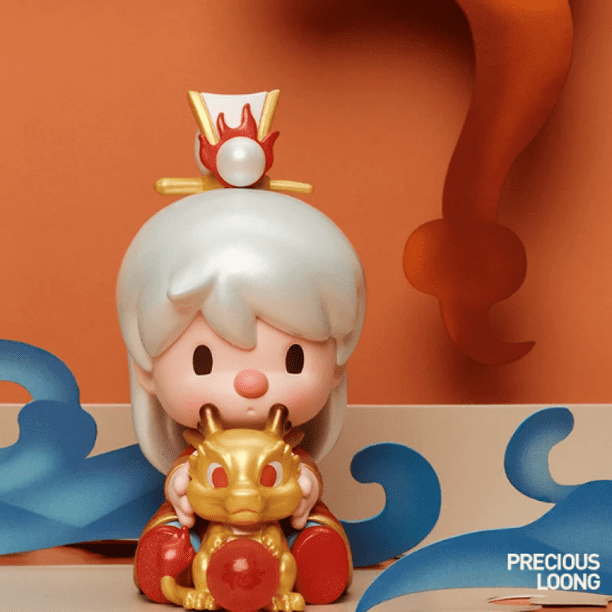 2025 POP MART Loong presenta la serie Treasure Blind Box Toys Guess Bag Mystery Box Mistery Caixa Figura de acción Surpresa Cute Model