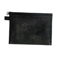 thumbnail image 2 of Bolsa de almacenamiento de malla, bolsa de malla de viaje portátil, bolsa de almacenamiento de cosméticos y artículos de tocador para el hogar, oficin Negro S, 2 of 7