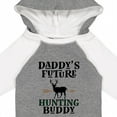 thumbnail image 4 of Inktastic Daddy Future Hunting Buddy Boys or Girls Long Sleeve Baby Bodysuit, 4 of 5