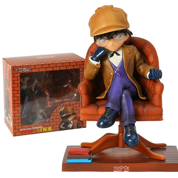 21cm Conan Edogawa Haibara Ai figura de acción PVC juguete decoración estatua zhangyuxiang unisex