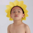 thumbnail image 2 of Bath Organizer Reusable Shower Cap Cap Soft Adjustable Bathing Hat Shampoo Bath Head Cap Visor For Kids Bathing Washing Hair, 2 of 4