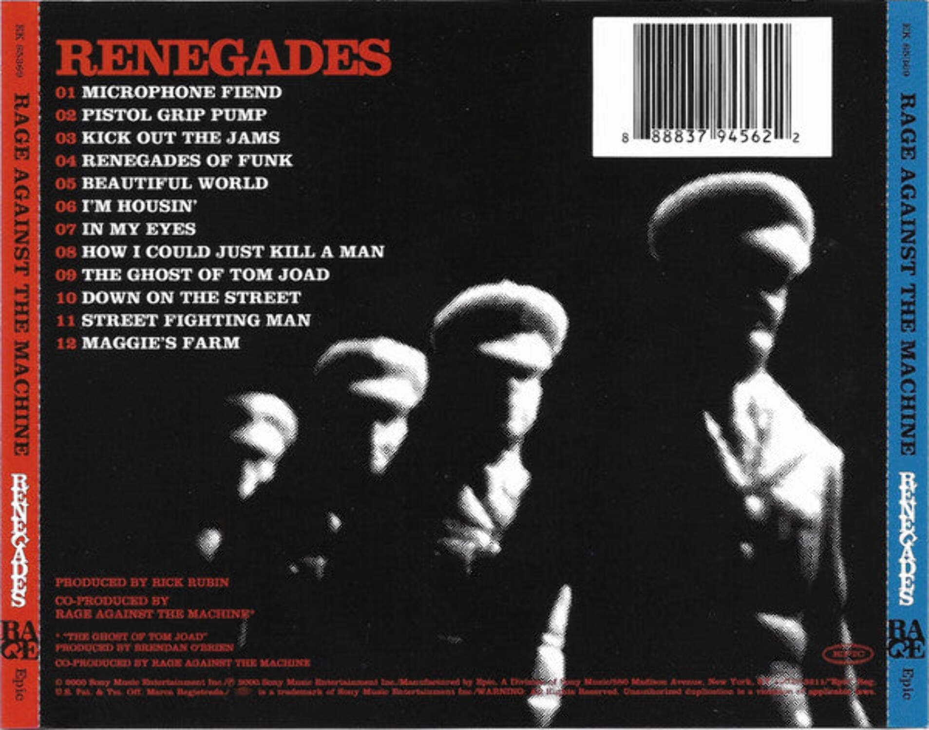 Rage Against the Machine - Renegades - Music & Performance - CD