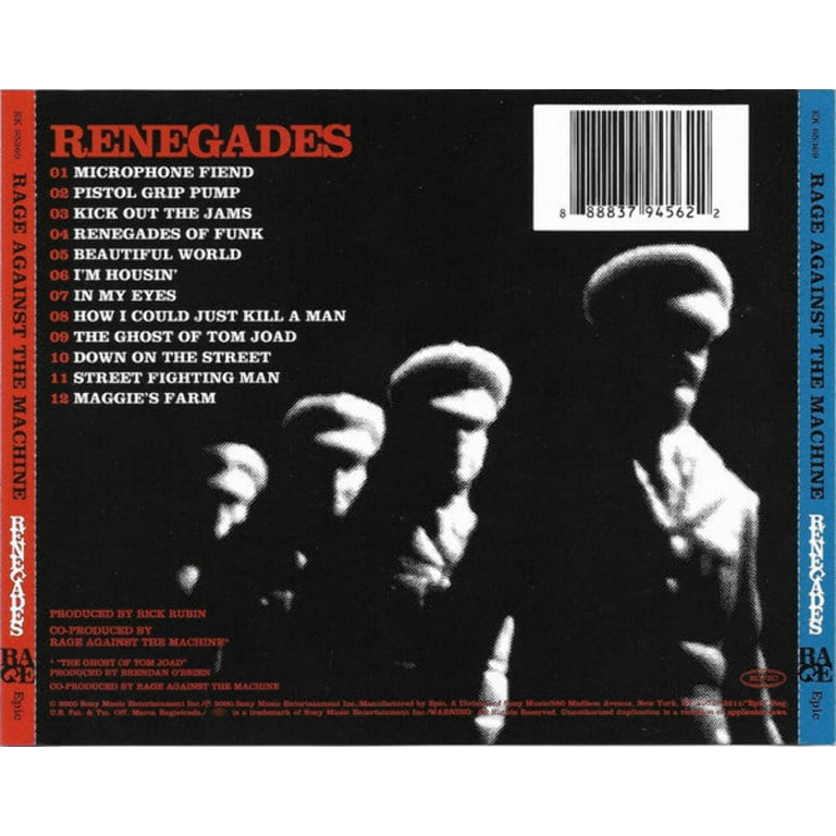 Rage Against the Machine - Renegades - Music & Performance