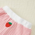 thumbnail image 7 of Xyant Toddler Baby Girl Fall Winter Clothes Long Sleeve Strawberry Sweatshirt With Jogger Pants Sweatsuit Cute 2Pcs Outfit (Red,0-6 Months), 7 of 7