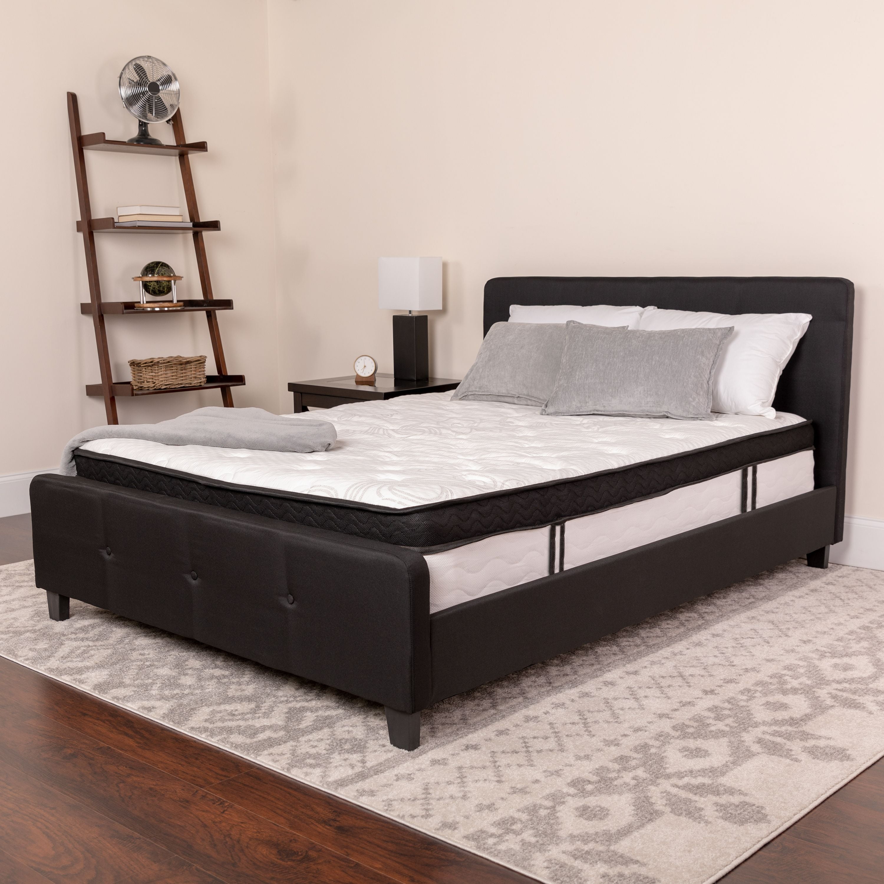 Flash Furniture Cali Comfortable Sleep 12" Hybrid Mattress, Queen