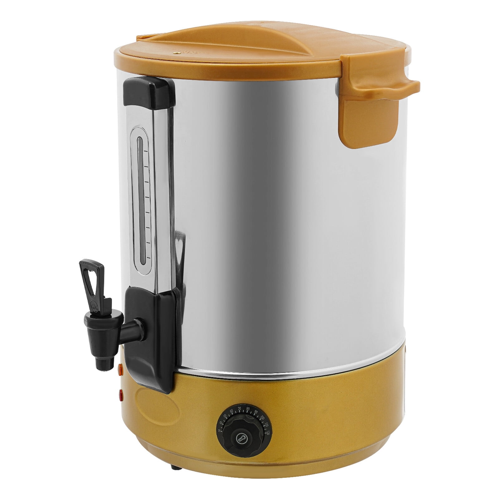 19.2 L 304 Stainless Steel Commercial Hot Water Dispenser with Water Level Gauge