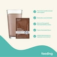 thumbnail image 3 of UpSpring Milkflow Breastfeeding Supplement with Electrolytes, Chocolate Flavor, 16 Ct, 3 of 7