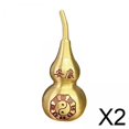 thumbnail image 1 of Figuras de calabaza Macarena de Cobre 2.8 Pulgadas para decoración de Feng Shui Colección de Mesa auxiliar, 1 of 8