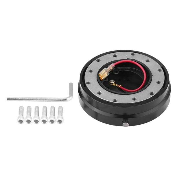 Garosa Universal Steering Wheel Quick Release Hub Adapter Boss Kit for  Racing Car, Steering Wheel Hub Adapter 