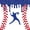 A Deepblue Red White, variant on Erosebridal Baseball Games Kids Bed Sheets,Pink Ice Cream Drip King Sheets For Girls 4 Pieces