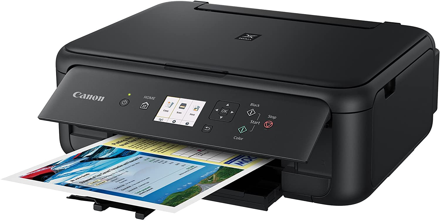 Canon PIXMA TS5120 Wireless All-in-One Inkjet Printer with Scanner and ...