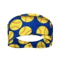 thumbnail image 3 of Diadema elástica con estampado de bolas para mujer, 1 bandana para el pelo, pañuelo para la cabeza para mujer, 3 of 3