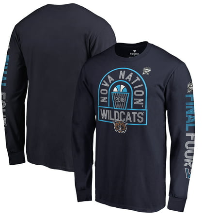 Villanova Wildcats Fanatics Branded 2018 NCAA Men's Basketball Tournament Final Four Bound Charge Long Sleeve T-Shirt -
