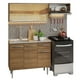thumbnail image 1 of Cocina Integral Completa Modular Madesa Emilly 165cm Con Tarja Color Marrón 06, 1 of 5