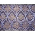 thumbnail image 3 of Silk Brocade fabric Navy Blue x metallic gold color 44" wide BRO769[1], 3 of 4