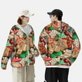 thumbnail image 6 of Kll Christmas Cookies Print Men'S Women’s Upf 50+ Sun Protection Outdoor Hoodie Jacket Long Sleeve Fishing Hiking Performance Shirt- Xx-Large, 6 of 8