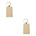 thumbnail image 2 of relayinert 1/2/3/5 Wood Key Chain Craft Blank Keyring Gift Personalized Pendant Hanging Outdoor Holder Handicraft Organizer Accessory Type 2 2PCS, 2 of 6