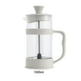 thumbnail image 3 of keepw Coffee Lovers Easy To Clean Plunger French And Tea Maker White Coffee Lovers 1000ml, 3 of 6