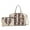 Beige, variant on MKF Collection Vegan Leather Tote Bags for Women with Wristlet, Stylish Purse Handbag by Mia K. Red