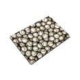 thumbnail image 3 of MKHERT Sports Balls Collection Baseballs Doormat Rug Home Decor Floor Mat Bath Mat 23.6x15.7 inch, 3 of 3