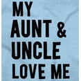 thumbnail image 2 of Auntie Uncle Present Loved Niece Cute Romper Boys or Girls Infant Baby Brisco Brands 6M, 2 of 7