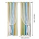 thumbnail image 3 of RKSTN blackout curtains Curtains Curtain Panel Pair 39 Inch X 51 Inch Curtain Overlay Elegant Curtains For Bedroom, 3 of 7