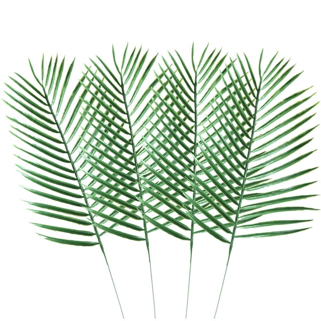 12 piezas de sagú cycas, planta artificial falsa, hojas de simulación, decoración para el hogar y la oficina.