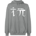 thumbnail image 2 of OXI Hoodie Sweatshirt - Be Rational Get Real Pi, Basic Casual Hoodie for Men's and Women Fleece Hoodie Long Sleeve - Sport Grey 2X-Large, 2 of 3