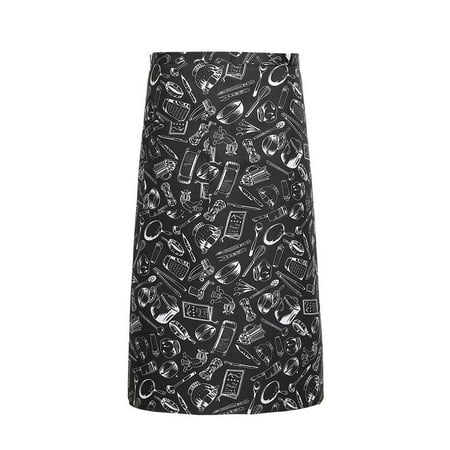 

Kitchen Aprons Half-length Long Waist Apron Catering Chefs Waiters Uniform