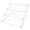 Clear, variant on NANMELX Rainbow Clear Jewelry Display Riser 4 Tiered Tabletop Rainbow Shelf Showcase