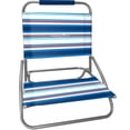 thumbnail image 1 of Silla de playa plegable Caribbean Joe, ligera, rojo/blanco/azul, 1 of 6