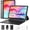 Gray, variant on SHARECLOUD 10.1 inch Tablet, Android 15 Tablet with Keyboard, 24GB RAM+128GB ROM/1TB Expand, 6600mAh, WiFi 6, Blue
