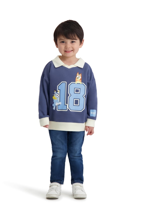 Toddler Boy Long Sleeve Rugby Shirt, Sizes 12M-5T