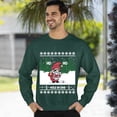thumbnail image 3 of Christmas Sweatshirt, Ho Ho Ho Hole in One Golf Christmas Gnome Sweatshirt, Funny Holiday Golfer Sweatshirt, Golf Lover Gift for Women & Men, 3 of 5